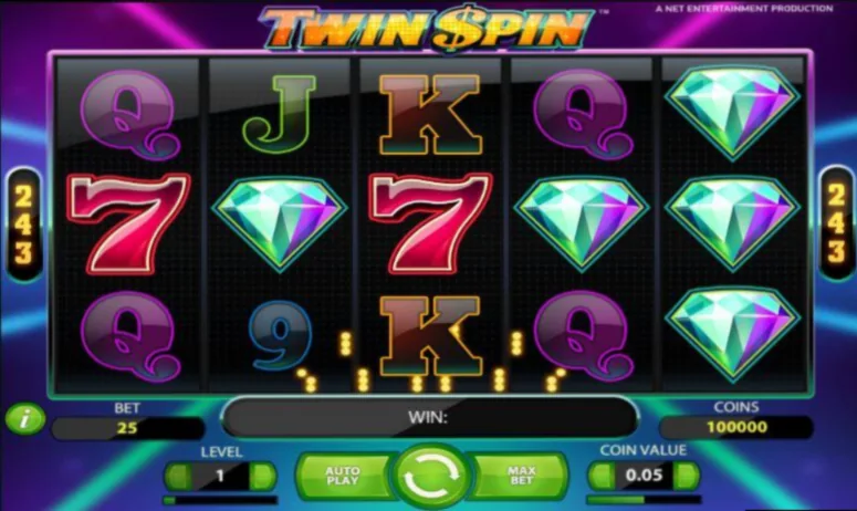 Twin Spin von NetEnt